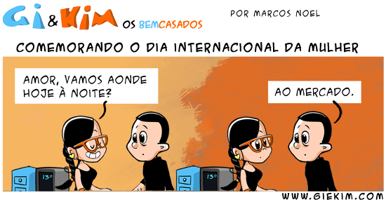 Featured image for “Tirinha 0578 – Comemorando o dia Internacional da Mulher”